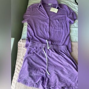 Terrycloth coverup